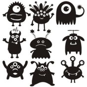 Resim Genel Markalar Sevimli Desen Çocuk Odası Duvar Dekor kaliteli Kaliteli Sticker 26 X 27 Cm 