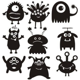 Resim Genel Markalar Sevimli Desen Çocuk Odası Duvar Dekor kaliteli Kaliteli Sticker 26 X 27 Cm 