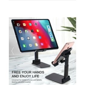 Resim Masa Üstü Telefon / Tablet Standı Kademeli Yükseklik Ayarlı Telef 
