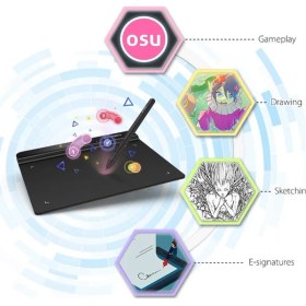 Resim XP-Pen G640 Star Grafik Tablet – 9,9 x 8,5 inç Aktif Alan, 8192 Basınç Seviyesi, USB Bağlantı, Windows ve Mac Uyumlu 