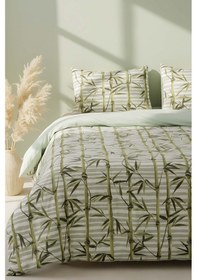 Resim Rivaistanbul Bamboo Çift Kişilik Nevresim Takımı Pamuklu Yeşil 