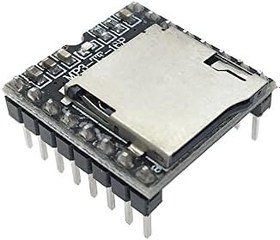 Resim DFplayer MP3-TF-16P Ses Müzik Mini Mp3 Wav Wma Çalma Kartı 