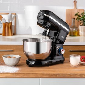 Resim Emsan Bella Gusto Comfort Stand Mikser Siyah 1300W 5.5L 