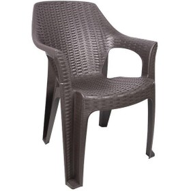 Resim Mandella Queen Rattan Koltuk (6 Adet) Kahverengi 