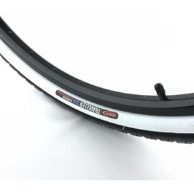 Resim SARİSSA BİSİKLET CST C1103 26X2.00 BİSAN BEYAZ YANAK HİZMET BİSİKLETİ DIŞ LASTİK 
