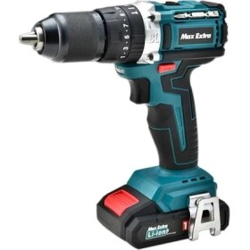 Resim Max Extra Kömürsüz Darbeli Matkap Çift Akülü 18 V2.0 Ah 2944D 