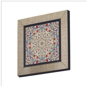 Resim Osmanlı Çini Deseni Baskılı Mdf Magnet 7x7 363 