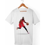 Resim James Harden Çocuk Beyaz T-Shirt 