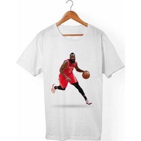 Resim James Harden Çocuk Beyaz T-Shirt 