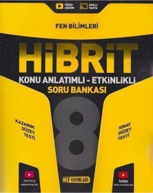 Resim Hız Yayınları 8. Sınıf Fen Bilimleri Konu Anlatımlı Etkinlikli Hibrit Soru Bankası 