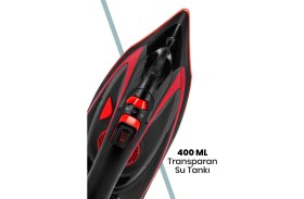 Resim Goldmaster Masterjet 2600 Watt Seramik Ağır Taban Teknolojisi ile Kolay Kırışık Gideren 180 gr Şok Buharlı Ütü 