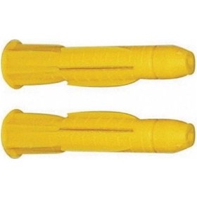 Resim Plastik Roket Dubel 8 Mm 100 Adet 