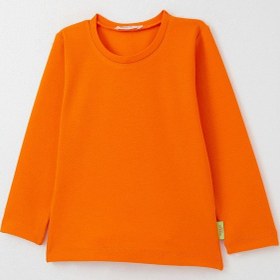 Resim Breeze Kız Bebek Uzun Kollu Tişört Basic 9 Ay-3 Yaş, Turuncu Turuncu 