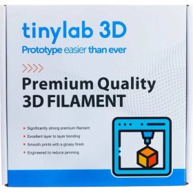 Resim TinyLab 3D 1.75mm 1000gr Altın PLA Filament 190-220°C Baskı Sıcaklığı - Yüksek Kalite, Çevre Dostu, Mükemmel Yapışma ve Pürüzsüz Yüzey 