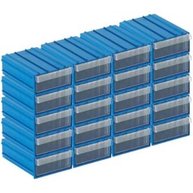 Resim Sembol 102 Plastik Çekmeceli Kutu (20 Çekmeceli) 