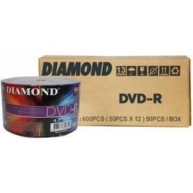 Resim Diamond Dvd-R 4.7Gb Boş Dvd 12 Paket 50 Li 600 Adet 