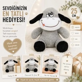 Resim Ohbe Express Ofis Hediyesi Tavşan 20-25 cm Figürlü Pelüş Ayıcık, 20 Cm,sevgiliye Hediye,ayı,peluş Ayıcık,plush Toys, (Eşek) 