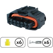 Resim Bosch Oksijen Sensörü Soketi 6 Pin Kablosuz 