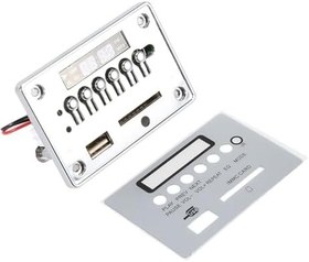 Resim Garosa Mp3 Dekoder Kartı, DC12V Mp3 Dekoder Kartı Ses Modülü USB SD TF FM Radyo WMA/WAV Elden Arama, Mp3 Vericileri (#1) 