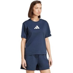 Resim adidas W Z.n.e. Tee Kadın T-Shirt Lacivert 