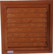 Resim Banyo-Wc Havalandırma Menfezi 55X55 Ahşap 