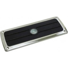 Resim Basamak Plakası Paslanmaz Mavi LED 57X213MM 