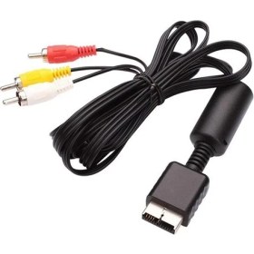 Resim Laqaydükkan34 Sony Play Station 3 RCA Tos 1.5 Metre Kablo Siyah Renk Uyumlu Bağlantı 