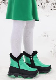 Resim Kiko Kids Pamela Fermuarlı Kız Çocuk Kar Botu 