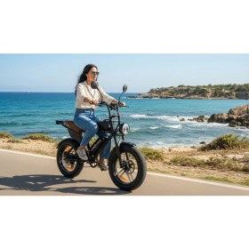 Resim Ape Ryder Genon Ultra 750W Elektrikli Bisiklet Ayna Çanta ve El Gazı Hediyeli 