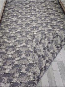 Resim Savan Dokuma Halı Örtüsü 6m² 200 300cm Kale Gri 