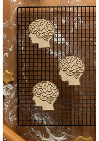 Resim Yüksek Iq Kurabiye Kalıbı, Hamur Şekillendirici, Bisküvi Kalıbı, Kolay Kesim Ucu Beyaz 