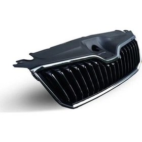 Resim Skoda Super B Ön Panjur Nikelajlı Komple İthal Marka 3V0853653A 