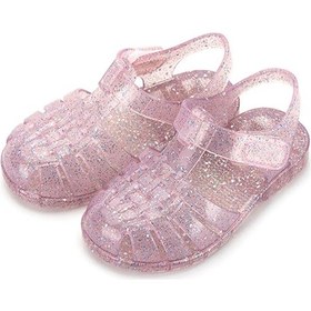 Resim Igor Clasica Cristal Kız Çocuk Pembe Simli Sandalet S10329-385 Pembe 