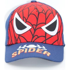 Resim Cappello KIRMIZI LACİVERT SPIDER ÖRÜMCEK ERKEK ÇOCUK ŞAPKA - CAPCOA005 