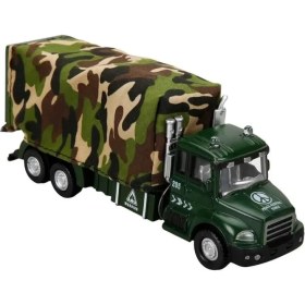 Resim 2+ Yaş Maxx Wheels Sesli ve Işıklı Askeriye Model Araçlar 16 cm Tekli 