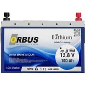 Resim Orbus 12.8 Volt 100 Amper Lityum Lifepo4 Akü 