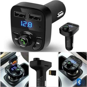 Resim Bluetooth Fm Transmitter Car X8 