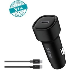 Resim Ttec Smartcharger Pd 30w Araç Hızlı Şarj Aleti Usb-c - Usb-c 3a Kablo - 2ckp01cs 