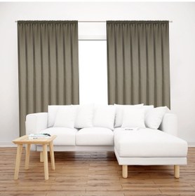 Resim Premier Home Saten Fon Perde 140x260 Vizon 