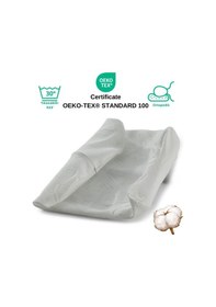 Resim Rudu Japon Yastık Kılıfı Çift Taraflı Visco Visko 51x41x13-11cm Beyaz 