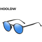 Resim Hooldw Warblade Unisex Polarize Güneş Gözlüğü - Retro Yuvarlak Çerçeve, Uv400 Korumalı, Sürüş Gözlüğü Pembe 