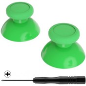 Resim Ns Switch Pro Denetleyici İçin Phillips Tornavidalı Green-extremerate Çift Renkli Joystick Thumbsticks Analog 