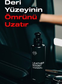 Resim Nasiol Leatherboost Araç Ev Ofis Deri Yüzeyler için Nano Kaplama Deri Bakımı 1 Yıl Dayanım 150 ML 