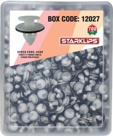 Resim Set Kutu Klips 7703077111 Renault 6995 A3 Citroen Ford W705254 W7 