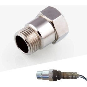 Resim Xiyu Shop Gümüş Tarzı O2 Oksijen Sensörü Test Borusu Uzatma Uzatma Adaptörü Ara Parçası M18 x 1.5 (1) Bung (Yurt Dışından) 