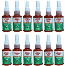 Resim 12 Adet 50 Ml Somafix Akordiyon Sıvı Conta Yapıştırıcı S074 