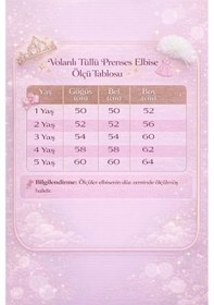 Resim Butikhappykids Kız Çocuk Pembe Volanlı Tüllü Çiçek Detaylı Abiye Elbise 1-5 Yaş Pembe 