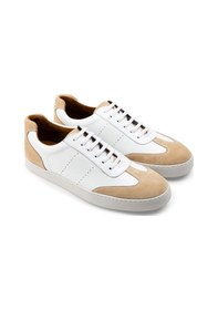 Resim Deery Hakiki Deri Bej Sneaker Erkek Ayakkabı - 01881mbejc01 Bej 