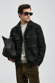 Resim Lufian Gooden Erkek Örme Ceket Siyah Siyah 112120263100100 Siyah 