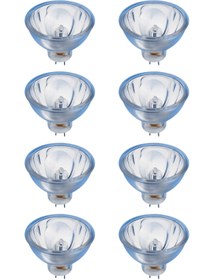 Resim Osram 64634 15V 150W HLX EFR GZ6,35 Duylu Slit Çanak Ampul (8 Adet) 